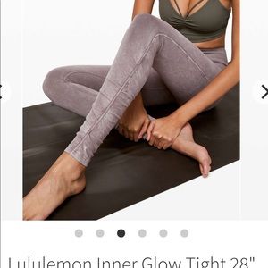 Limited edition Grey lululemon leggings
